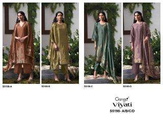 Ganga viyati 5198 Wholesale clothing market in Bhavnagar