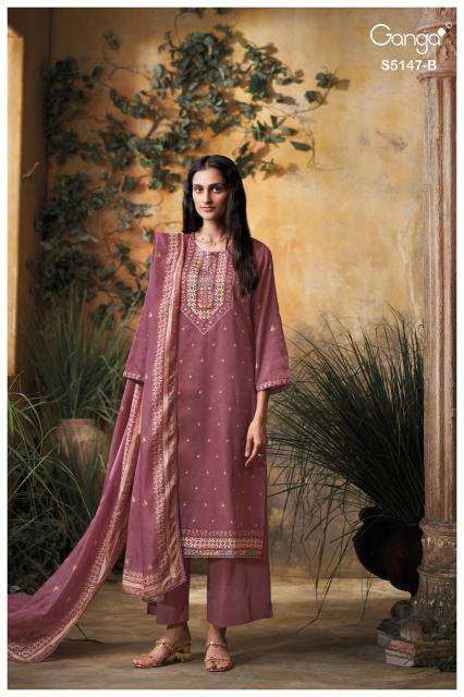 Ganga yuvika 5147 Wholesale clothing market in Mahisagar