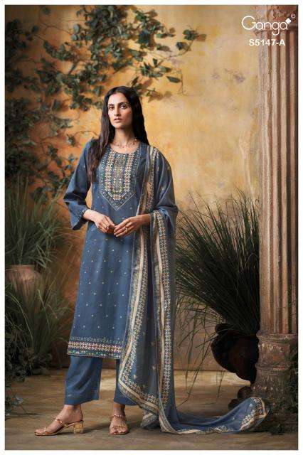 Ganga yuvika 5147 Wholesale clothing market in Mahisagar