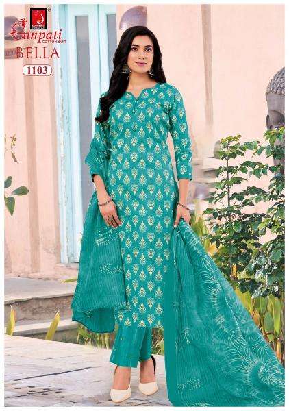 Ganpati bella vol 11 Wholesale dress material suppliers in Mahisagar