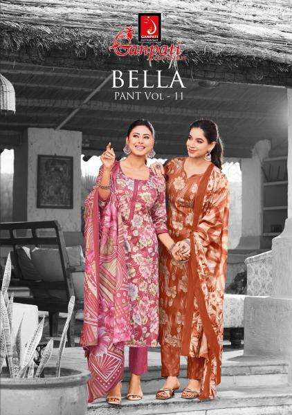 Ganpati bella vol 11 Wholesale dress material suppliers in Mahisagar