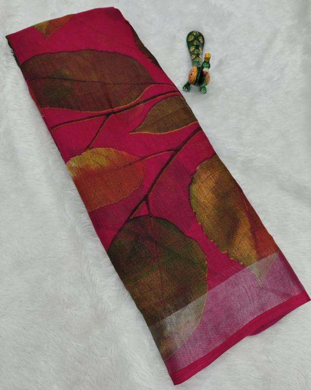 GC soft lenin  Designer saree market in Bhruch