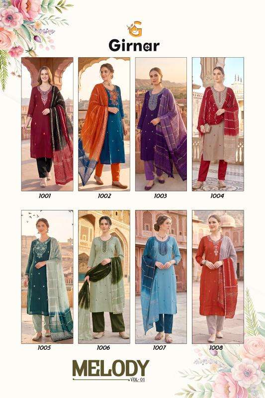 Girnar melody vol 1 Wholesale kurti suppliers in Jamnagar