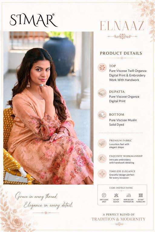 Glossy simar elnaaz Dress material suppliers in Bhruch