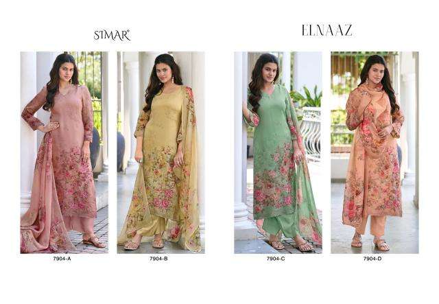 Glossy simar elnaaz Dress material suppliers in Bhruch