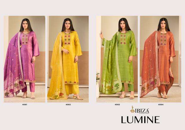 Ibiza lumine Dress material manufacturers