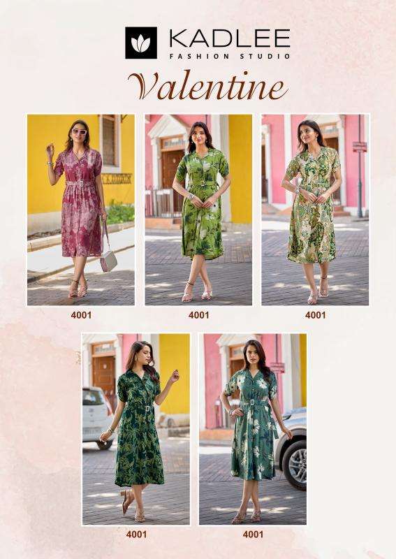 Kadlee valentine Kurti manufacturers in Kheda