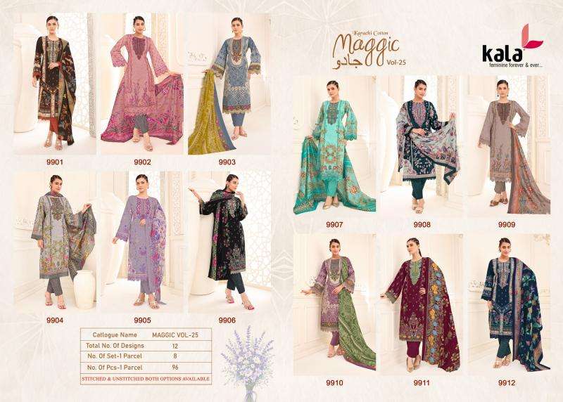 Kala maggic vol 25  wholesale dress materials suppliers