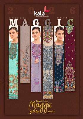 Kala maggic vol 25  wholesale dress materials suppliers