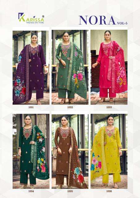 Karissa nora vol-5  Kurti wholesale suppliers in Bhavnagar