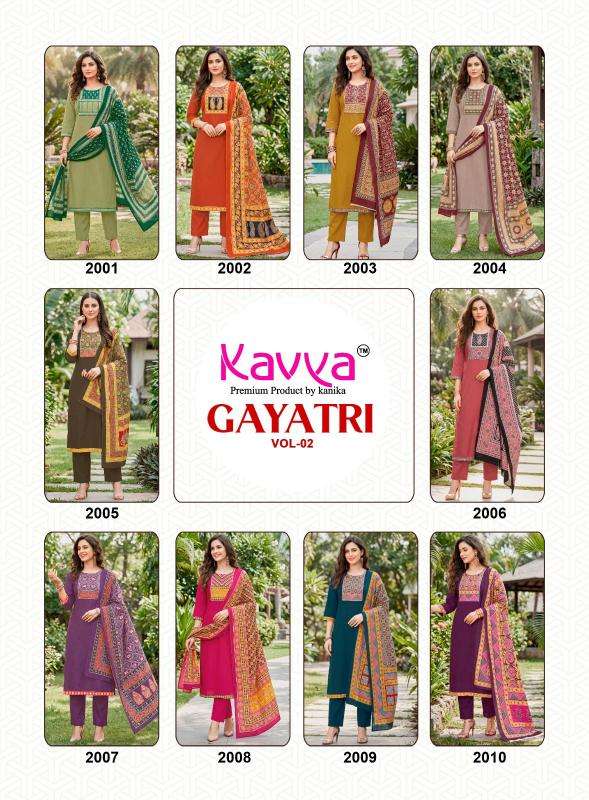 Kavya gayatri vol 2 Wholesale kurti suppliers in Dahod