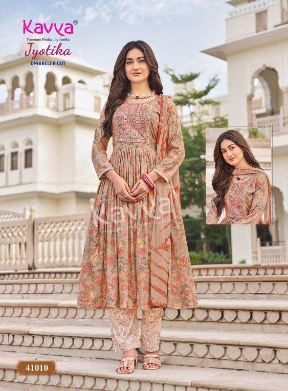 Kavya jyotika vol 41  Kurtis for retail in Ahmedabad