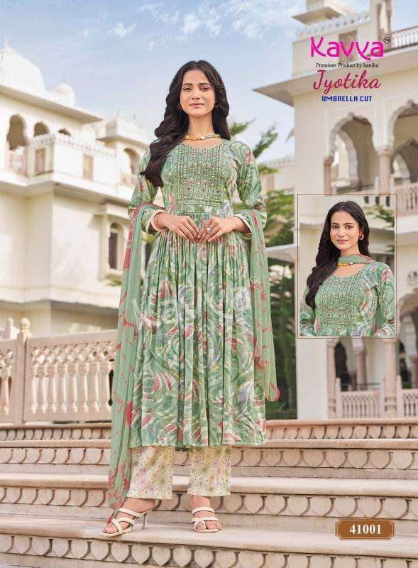 Kavya jyotika vol 41  Kurtis for retail in Ahmedabad