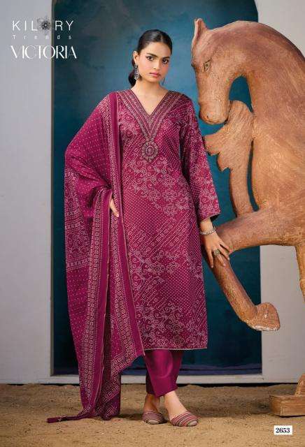 Kilory victoria  Designer dress material wholesale market