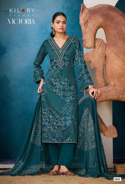 Kilory victoria  Designer dress material wholesale market
