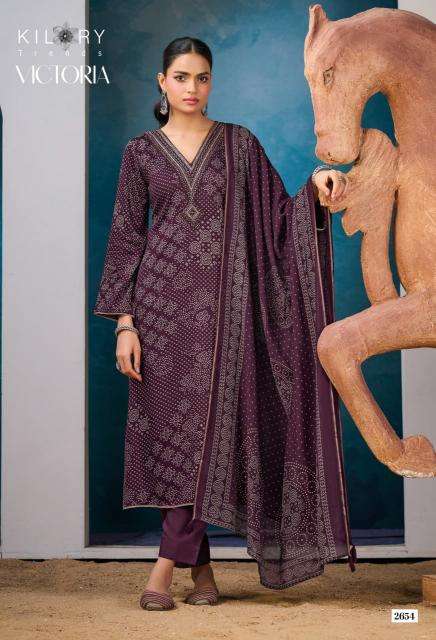 Kilory victoria  Designer dress material wholesale market