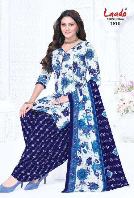 Laado nadiya patiyala vol 18 Dress material wholesale price in Mahisagar