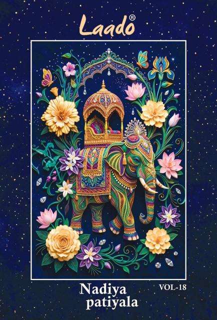 Laado nadiya patiyala vol 18 Dress material wholesale price in Mahisagar
