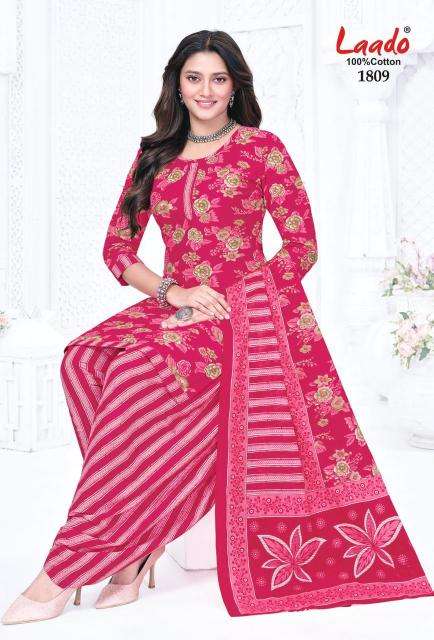 Laado nadiya patiyala vol 18 Dress material wholesale price in Mahisagar