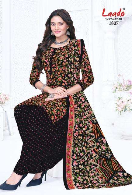 Laado nadiya patiyala vol 18 Dress material wholesale price in Mahisagar