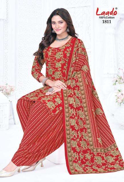 Laado nadiya patiyala vol 18 Dress material wholesale price in Mahisagar