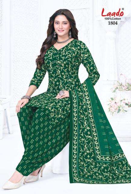 Laado nadiya patiyala vol 18 Dress material wholesale price in Mahisagar