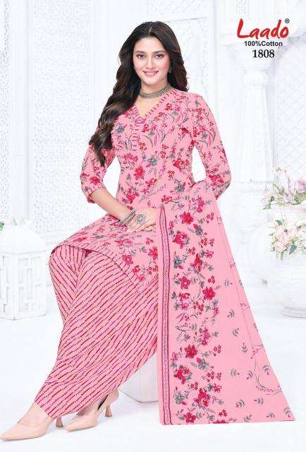 Laado nadiya patiyala vol 18 Dress material wholesale price in Mahisagar