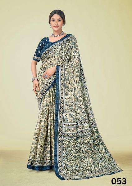 Lakhani cotton Bhavnagar saree wholesalers