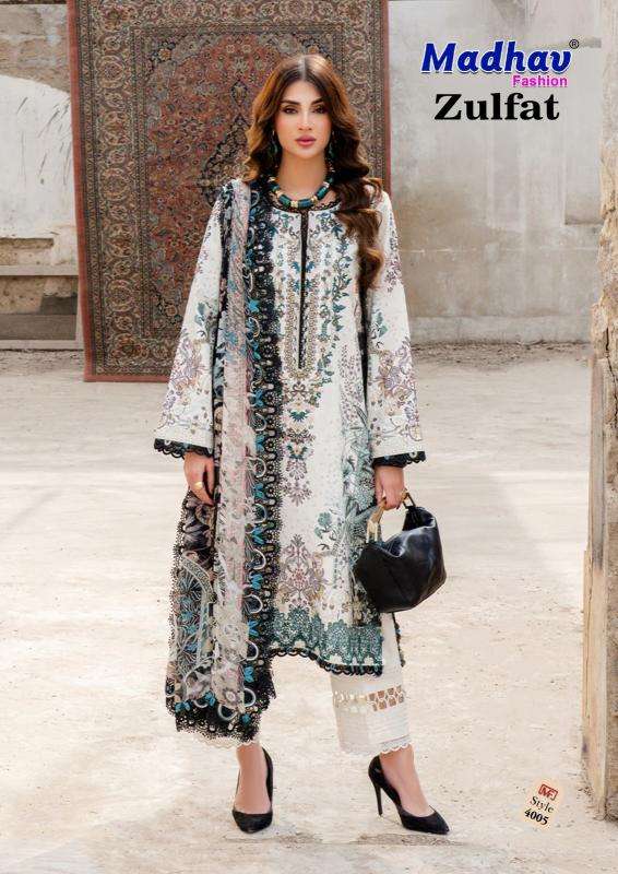 Madhav zulfat vol 4 Wholesale dress materials in Anand
