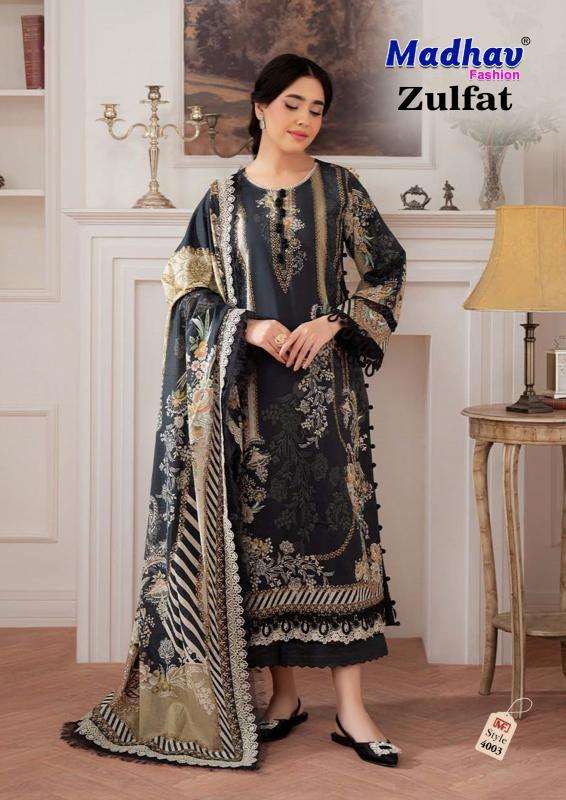 Madhav zulfat vol 4 Wholesale dress materials in Anand