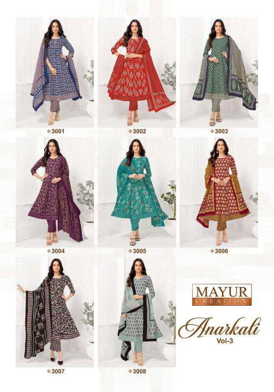 Mayur anarkali vol-3  Kurti manufacturers in Kheda