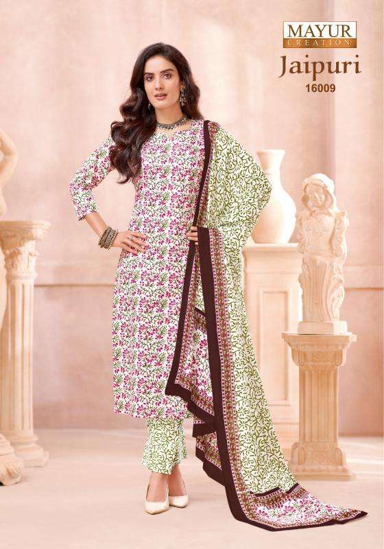 Mayur jaipuri vol 16  Bulk dress material suppliers in Gir Somnath
