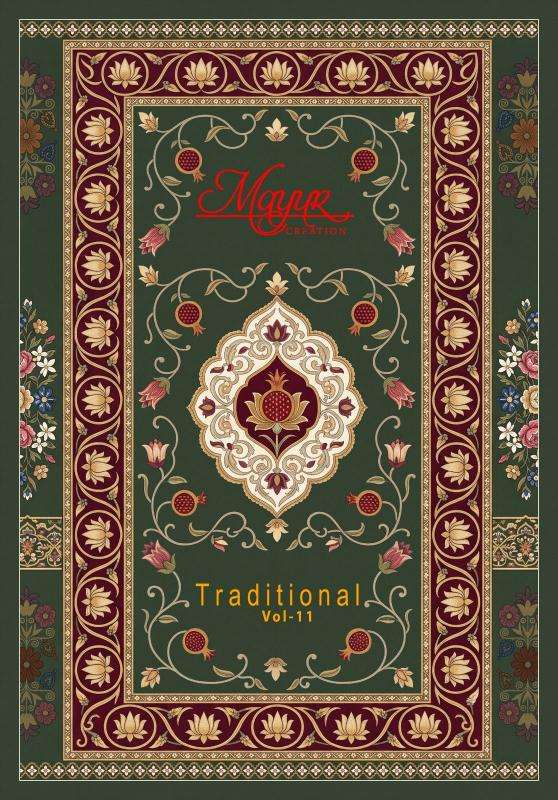 Mayur traditional vol 11 dress material wholesalers near me