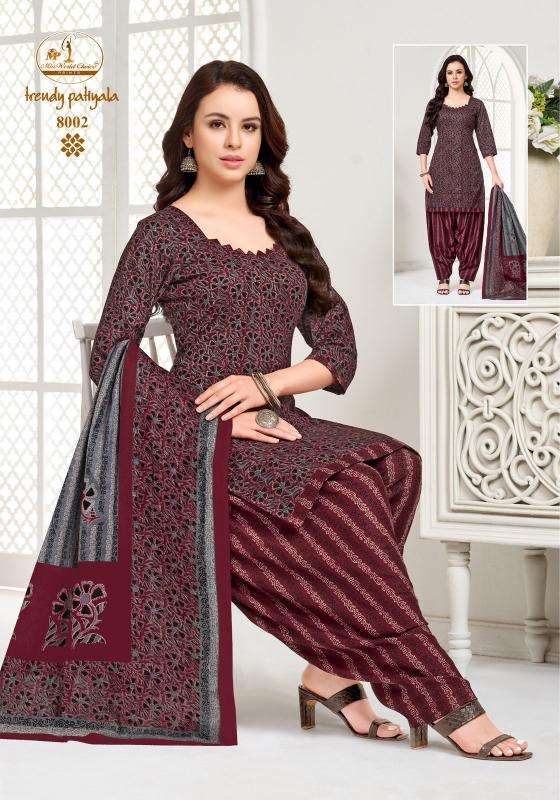 Miss world trendy patiyala vol-8  Botad cloth market