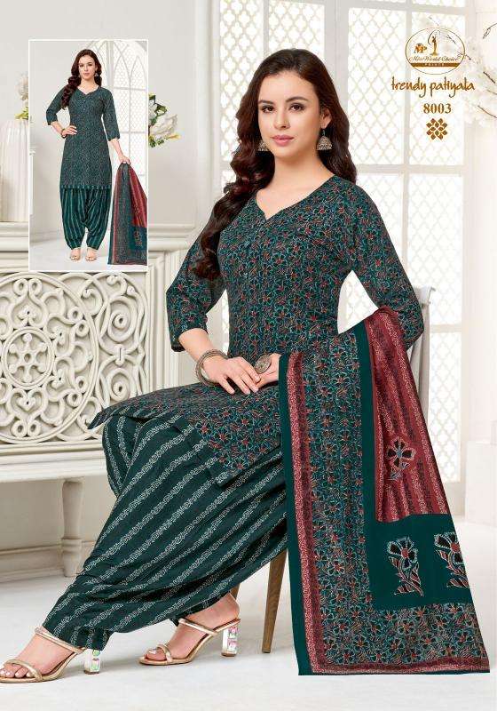 Miss world trendy patiyala vol-8  Botad cloth market