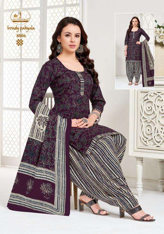 Miss world trendy patiyala vol-8  Botad cloth market