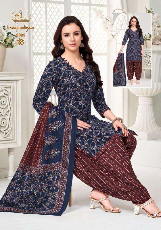 Miss world trendy patiyala vol-8  Botad cloth market