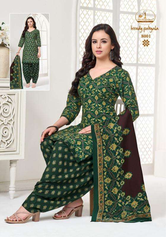 Miss world trendy patiyala vol-8  Botad cloth market
