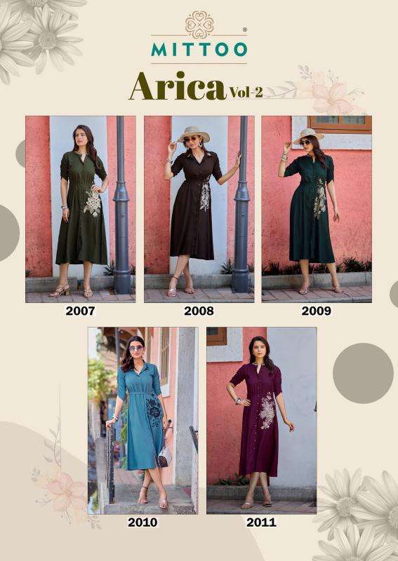 Mittoo arica vol 2 Wholesale kurti suppliers in Aravalli