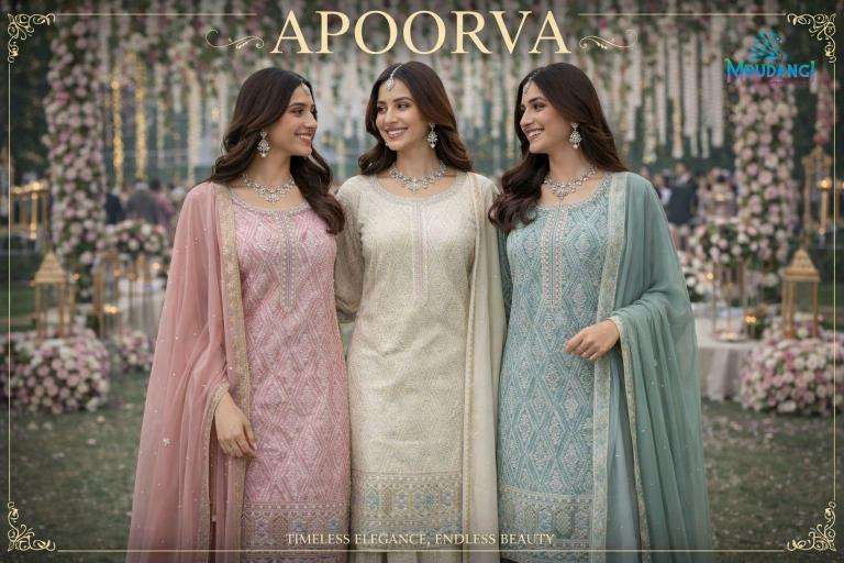 Mrudangi apoorva  Wholesale salwar suits in Kachchh