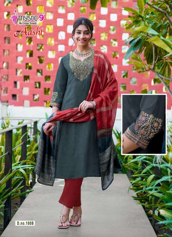 Mystic9 aashi vol 1 Wholesale kurti manufacturers in Kheda