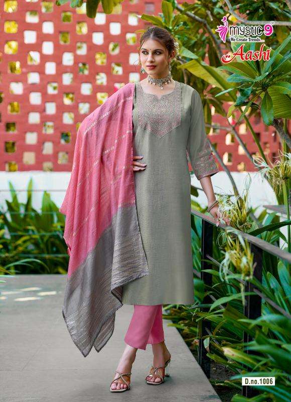 Mystic9 aashi vol 1 Wholesale kurti manufacturers in Kheda