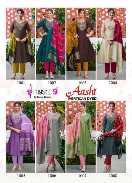 Mystic9 aashi vol 1 Wholesale kurti manufacturers in Kheda