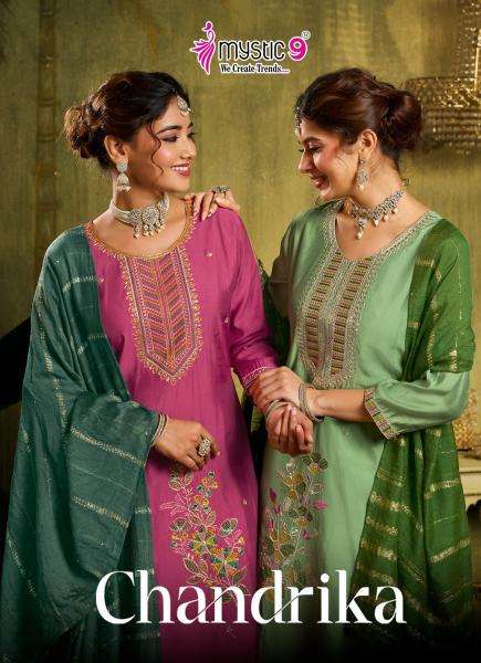 Mystic9 chandrika vol 1  Wholesale kurtis