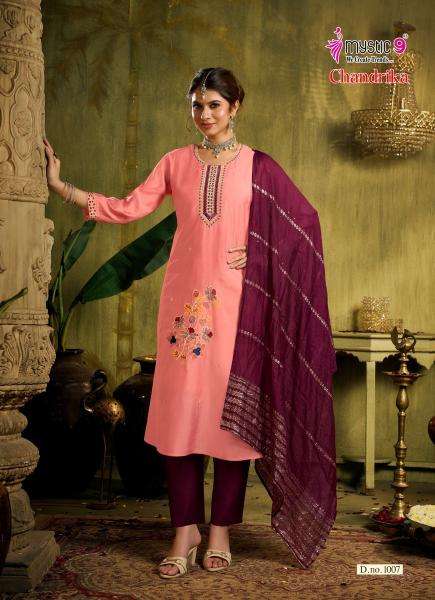 Mystic9 chandrika vol 1  Wholesale kurtis