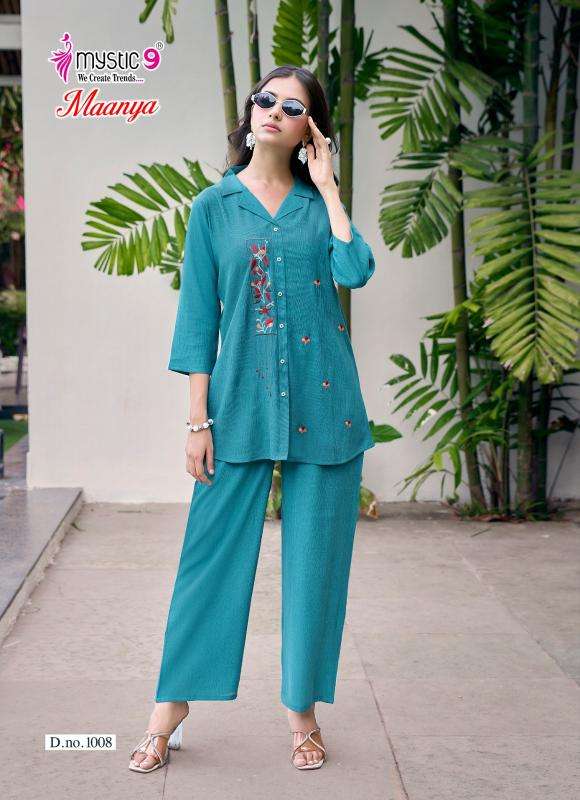 Mystic9 maanya vol 1  Bhavnagar kurti market price