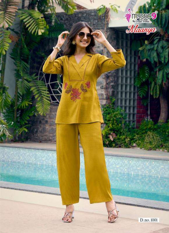 Mystic9 maanya vol 1  Bhavnagar kurti market price