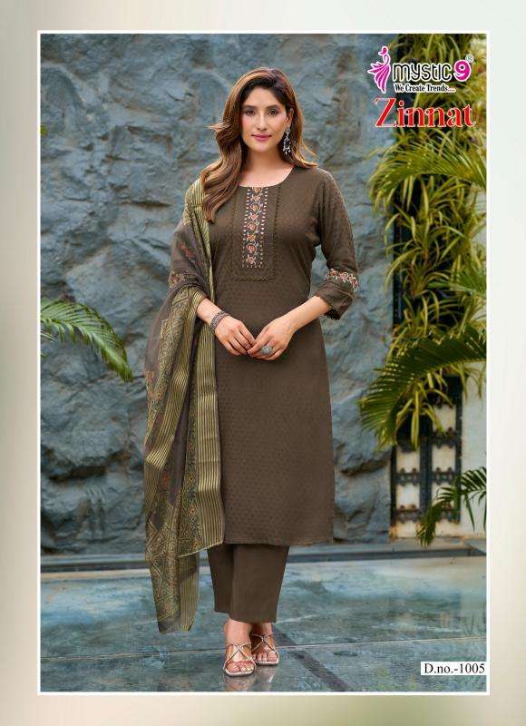 Mystic9 zinnat vol 1 Kurti manufacturers in Mahisagar