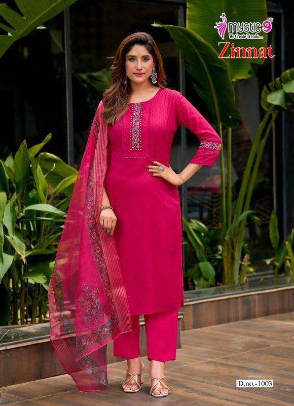 Mystic9 zinnat vol 1 Kurti manufacturers in Mahisagar