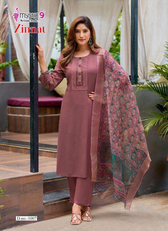 Mystic9 zinnat vol 1 Kurti manufacturers in Mahisagar